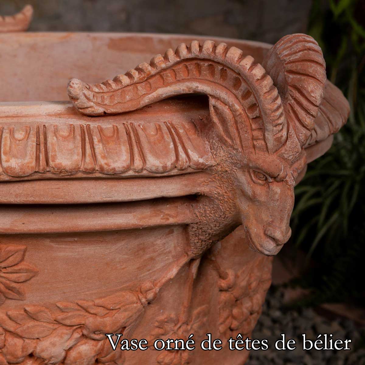 Seau à Eau Équestre Sundance - Poterie Lourde Terre Cuite - Idéal Écurie Ou Jardinière